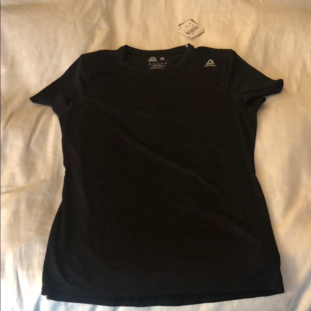 Reebok black speedwick top NWT